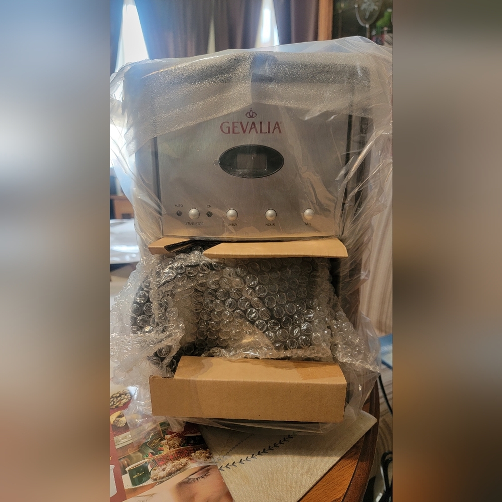 Gevalia Silver Coffee Maker